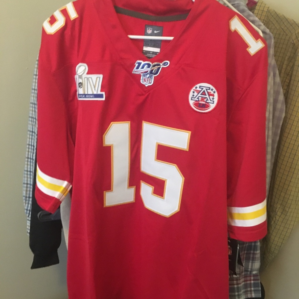 KC Chiefs Patrick Mahomes Super Bowl LIV Jersey